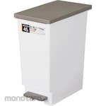 TRUSCO Tempat Sampah/Tong Sampah Injak Slim Neo Color Separated 45L (Trash Bin)