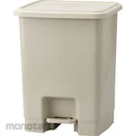 monotaro Pedal-Type Trash Can Capacity About 15 L