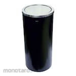 KRISBOW Tempat Sampah Bulat dengan Tutup Ayun KW1800524 Black 40L 1unit