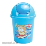 Lion Star Tempat Sampah/Tong Sampah Tutup Ayun (Dustbin/Trash Bin)