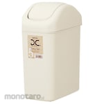 Lustroware (IWASAKI INDUSTRY) Tempat Sampah/Tong Sampah Tutup Ayun Slim 5L (Dustbin/Trash Bin)