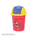 Shinpo Tempat Sampah/Tong Sampah Tutup Ayun Bulat Cartilo (Dustbin/Trash Bin)