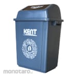 Kent (Kenmaster) Tempat Sampah/Tong Sampah Tutup Tekan Plastik (Dustbin/Trash Bin)