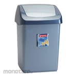 Lion Star Tempat Sampah/Tong Sampah Tutup Tekan Krista (Dustbin/Trash Bin)