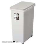 Asvel Tempat Sampah/Tong Sampah Dapur Beroda Tutup Angkat (Trash Bin)