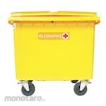 Kleanovo Tempat Sampah/Tong Sampah Beroda Fasilitas Kesehatan (Trash Bin)