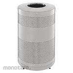 RUBBERMAID COMMERCIAL PRODUCTS Tempat Sampah/Tong Sampah Dekoratif untuk Luar Ruangan (Trash Bin)