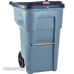 Rubbermaid BRUTE Confidental Document Rollout Container 65-Gal (Tempat Sampah Beroda / Tong Sampah Beroda)