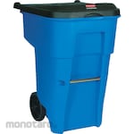 Rubbermaid BRUTE Rollout Container with Lid 65-Gal (Tempat Sampah Beroda / Tong Sampah Beroda)