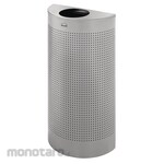 Rubbermaid Half Round Open Top Dustbin (Tempat Sampah / Tong Sampah)
