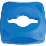 Rubbermaid Paper Recycling Top for Untouchable Square Containers (Tutup Tempat Sampah)