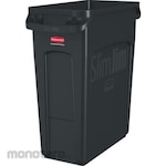 Rubbermaid Slim Jim Container with Venting Channels (Tempat Sampah / Tong Sampah)