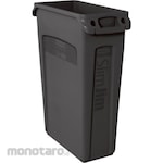 Rubbermaid Slim Jim with Venting Channels Recycling (Tempat Sampah Daur Ulang / Tong Sampah Daur Ulang)