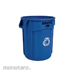 Rubbermaid Vented Brute Recycling Pail (Ember Sampah Daur Ulang / Tempat Sampah Daur Ulang)