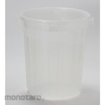 TRUSCO Tempat Sampah/Tong Sampah Bulat Transparant (Trash Bin)