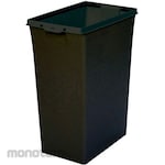 Teramoto Tempat Sampah/Tong Sampah Tanpa Tutup Econ Hitam 45 (Trash Bin)