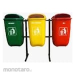 Non Brand Tempat Sampah/Tong Sampah Pilah 3in1 (Trash Bin)