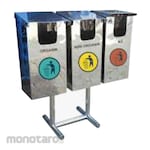 Non Brand Tempat Sampah/Tong Sampah Pilah Model Mailbox (Trash Bin)