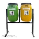 Non Brand Tempat Sampah/Tong Sampah Pilah Plastik 2in1 (Trash Bin)