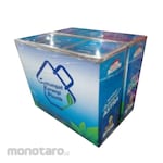 Non Brand Tempat Sampah/Tong Sampah Pilah Stainless Kotak 3 In 1 (Trash Bin)