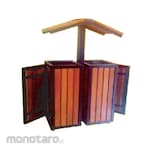 TRIPELKA Tempat Sampah/Tong Sampah Pilah Outdoor (Trash Bin)