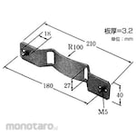 IWABUCHI High Pressure Instrument Mounting Bracket