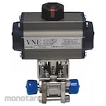 Non Brand Pneumatically Actuated Ball Valve