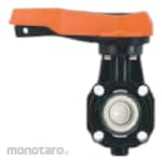 CENIT PPH Butterfly Valve Lever Operated 626 Body PPGF Seals EPDM DIN Flange End (Katup Kupu-Kupu)