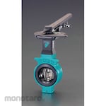 ESCO Butterfly Valves 2 1/2inch lock lever type damper (Katup Kupu-Kupu)