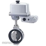 Kitz 10K Aluminum Electric Butterfly Valve (Long Neck) (Katup Kupu-Kupu)