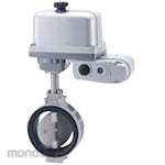 Kitz 10K Aluminum Electric Butterfly Valve (Long Neck) (Katup Kupu-Kupu)