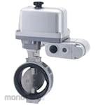 Kitz 10K Aluminum Electric Butterfly Valve (Short Neck) (Katup Kupu-Kupu)