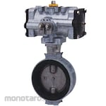 Kitz Aluminum Pneumatic Butterfly Valve (Short Neck Type) (Katup Kupu-Kupu)