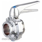 Non Brand Sanitary Butterfly Valve (Katup Kupu-Kupu)