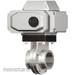 Osaka Sanitary SUS316L Electric Butterfly Valve EPDM Ferrule (Katup Kupu-Kupu)