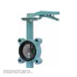 TOYO VALVE Butterfly Valve PN16 ductile iron lever operated (Katup Kupu-Kupu)
