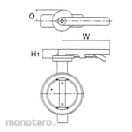 YONE Butterfly Valve (Katup Kupu-Kupu)