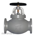 Braco Globe Valve Cast Iron JIS 10K F7307 (Katup Globe)