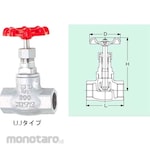 Kitz Globe Valve 10K Screwed B Series UJ Series (Katup Globe)