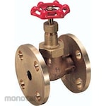 Kitz Globe Valve Bronze 150inch PTFE Dislocation with Glass Fiber Flange DBH Series (Katup Globe)