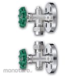 Three-M Industry Flange type gauge valve With ball check and plug valve