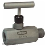 DIXON VALVE COUPLING Mini Needle Valve Male to Female ST