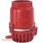 Osaka Pipe Fitting & Valve All cast iron, single-open foot valve, tip foot, screw-in type, without lever