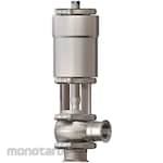 Osaka Sanitary SUS316L Automatic Valve (Single Acting) FKM Ferrule