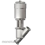 Osaka Sanitary SUS316L Automatic Y-Type Valve FKM Ferrule
