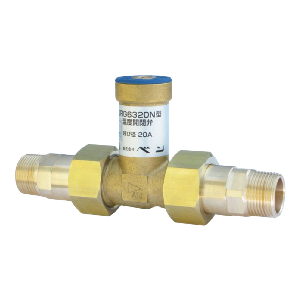 VENN CAC Temperature Open/Close Valve with Male Union Fitting JIS R3/4 Thread