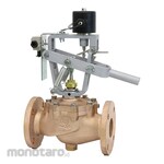 VENN Compliant with New Standards Emergency Shutoff Valve For Bronze Water Tank Solenoid, Manual, Outlet