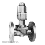 VENN Small Bronze Cylinder Valve [Flanged, For On/Off Control, Valve Opens When Pressurized]