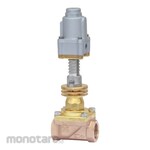 VENN Small Bronze Cylinder Valve [Screw-In, On/Off Control, Valve Open When Pressurized, For High Temperatures]