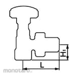 Yoshitake Cold / Hot Water Valve (Straight Type) HV-3